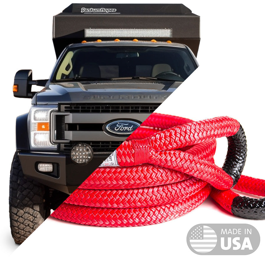 1 1/4" Kinetic Recovery Rope "Mamba"